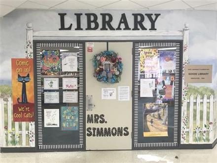 Our school Library home page